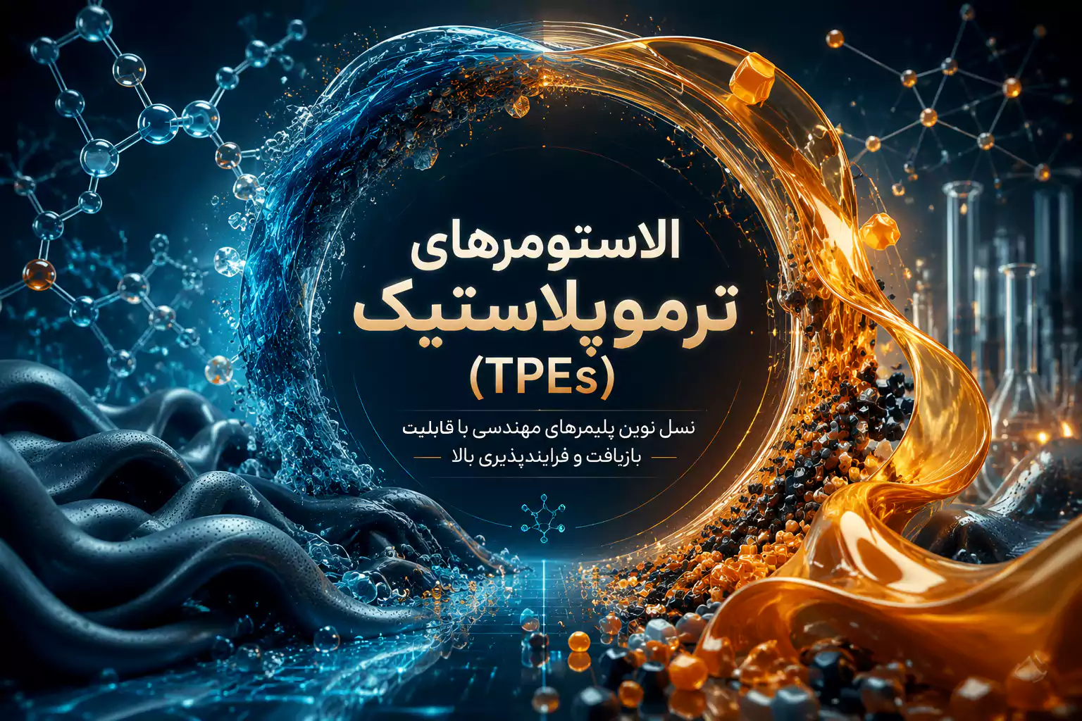 الاستومرهای ترموپلاستیک (TPEs): نسل نوین پلیمرهای مهندسی با قابلیت بازیافت و فرایندپذیری بالا